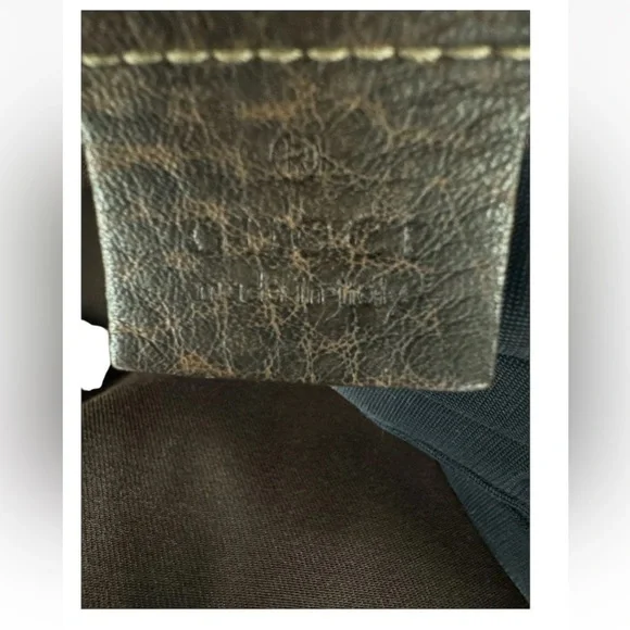 Gucci Dark Brown Leather Satchel - Picture 13 of 16